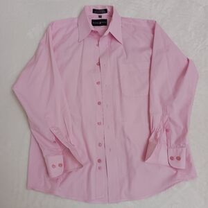 Beverly Hills Polo Club Light Pink Dress Shirt